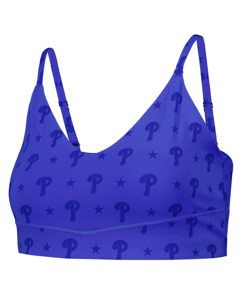 Women's Royal Philadelphia Phillies Active Bra