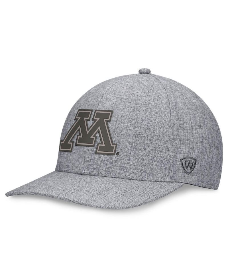 Men's Gray Minnesota Golden Gophers Top Grit Flex Hat