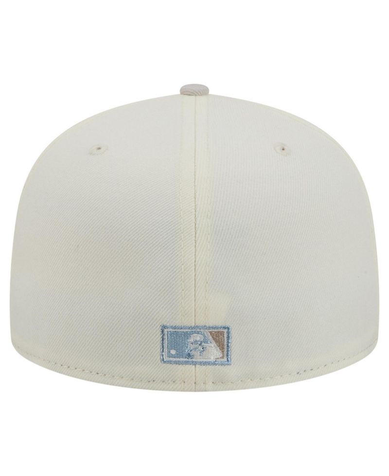 Men's Natural Los Angeles Dodgers Crisp Equinox World Series 59FIFTY Fitted Hat