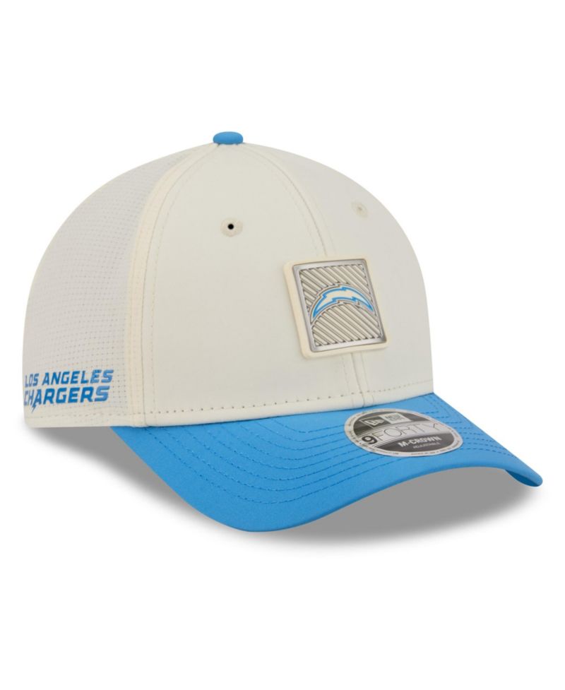 Men's Cream/Powder Blue Los Angeles Chargers 2026 NFL Training Camp 9FORTY Adjustable Hat
