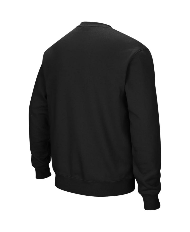 Men's Michigan State Spartans Arch and Logo Crew Neck Sweatshirt