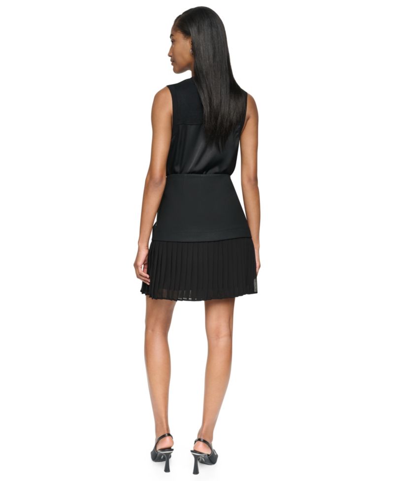Women's Pleated A-Line Skirt