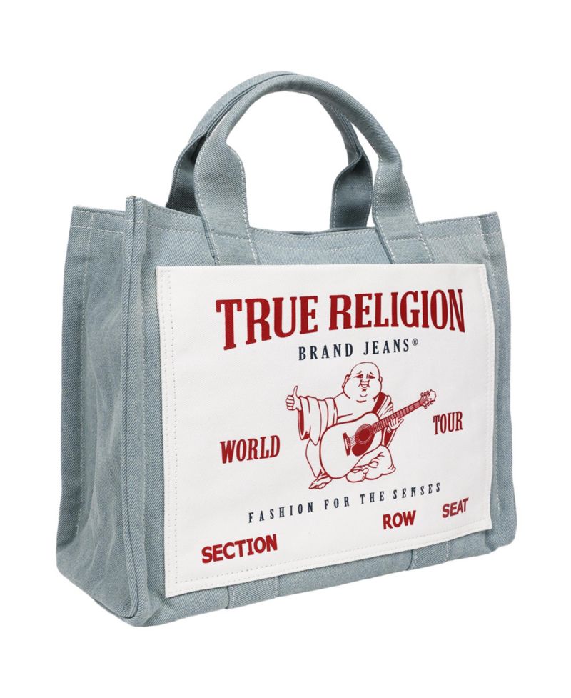 Ace Mega Pocket Buddha Tote - Denim World Tour Bag