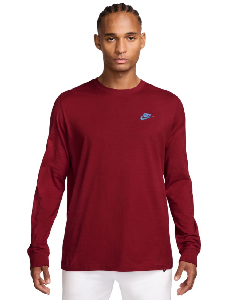 Мужская футболка с длинным рукавом Sportswear Club
