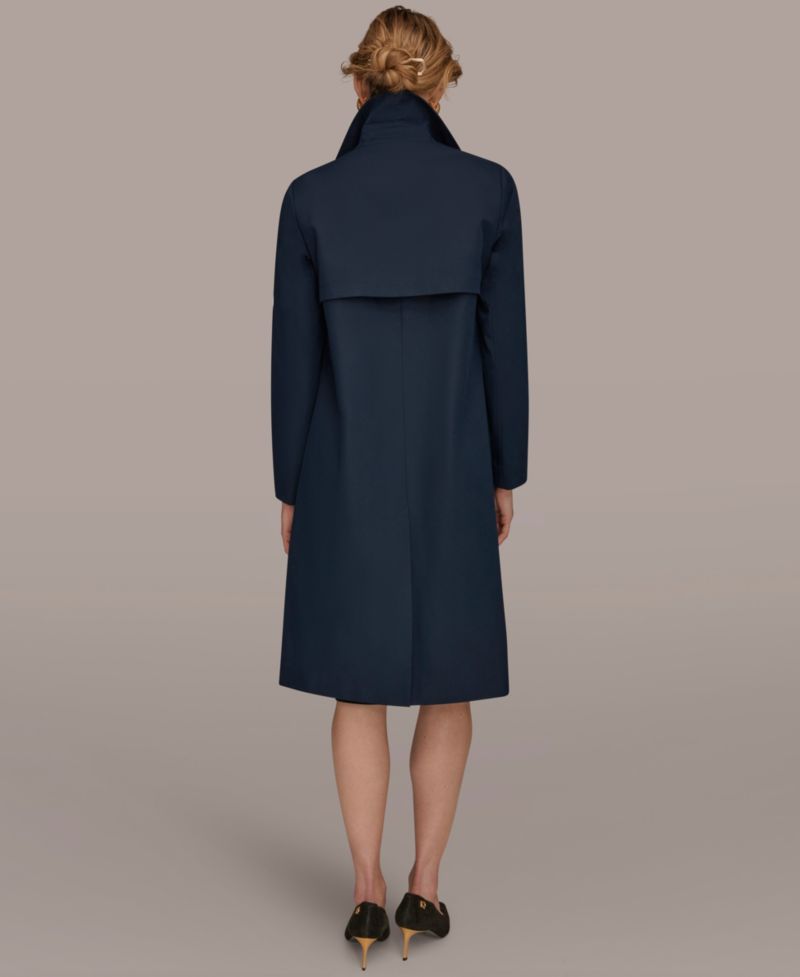 Women's Balmacaan Shirt Collar Coat
