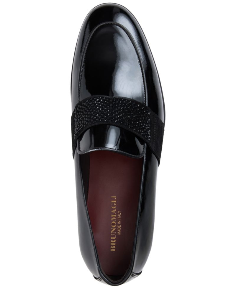Men's Howard Patent Leather Round Toe Loafers