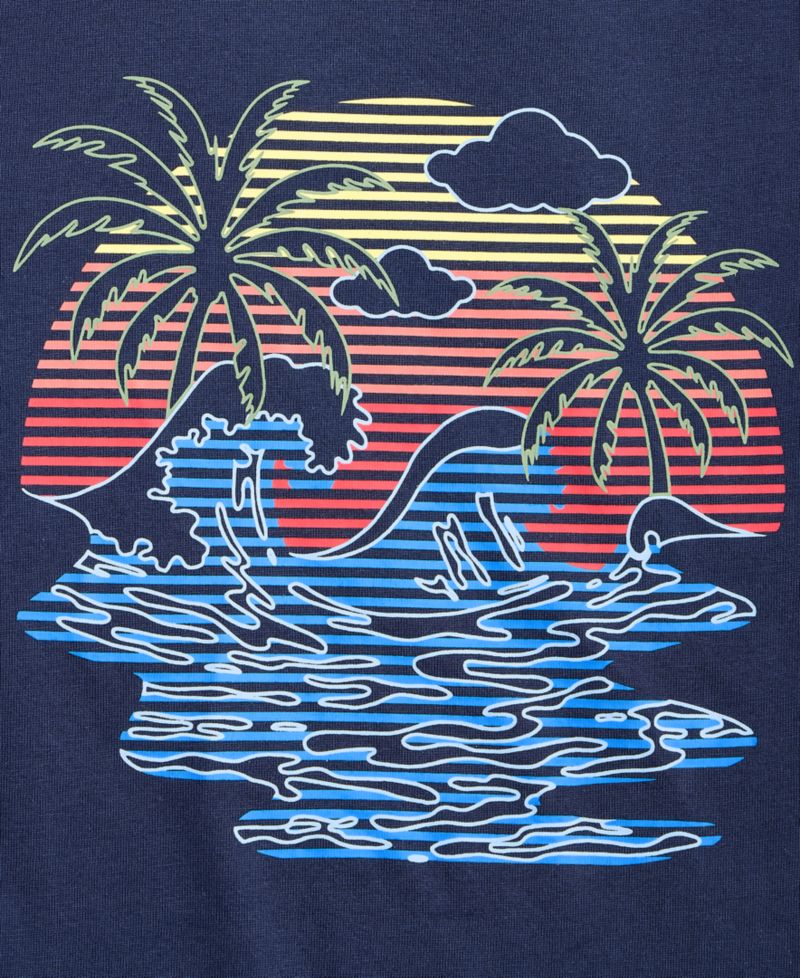 KID BOY XS-XL BEACH TEE