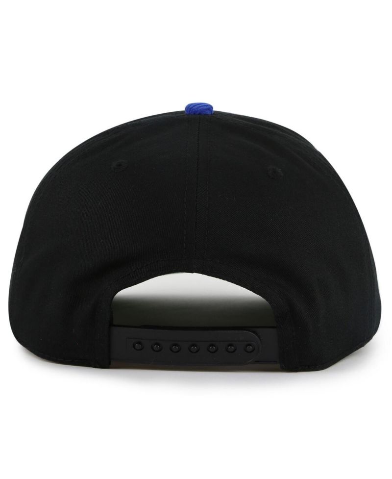 Men's Black/Blue Tampa Bay Lightning Burnett Adjustable Hat