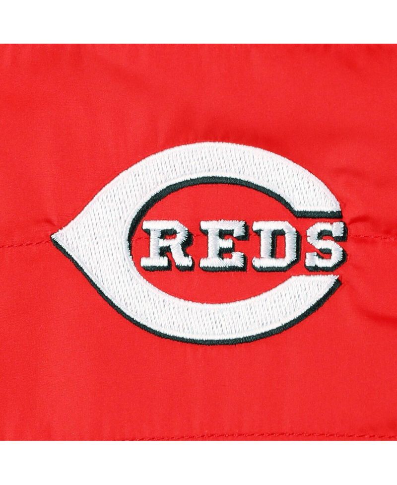Men's Heather Red Cincinnati Reds Explorer Full-Zip Jacket