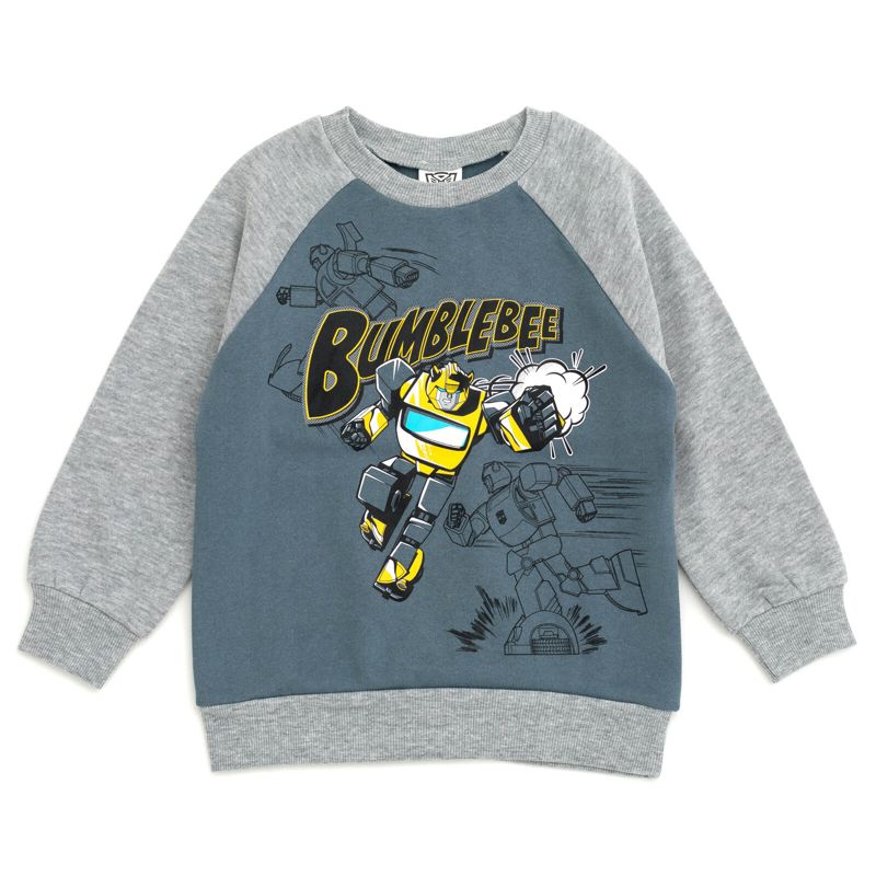 Bumblebee Boys' Fleece 2-Piece Sweatshirt and Hat Set