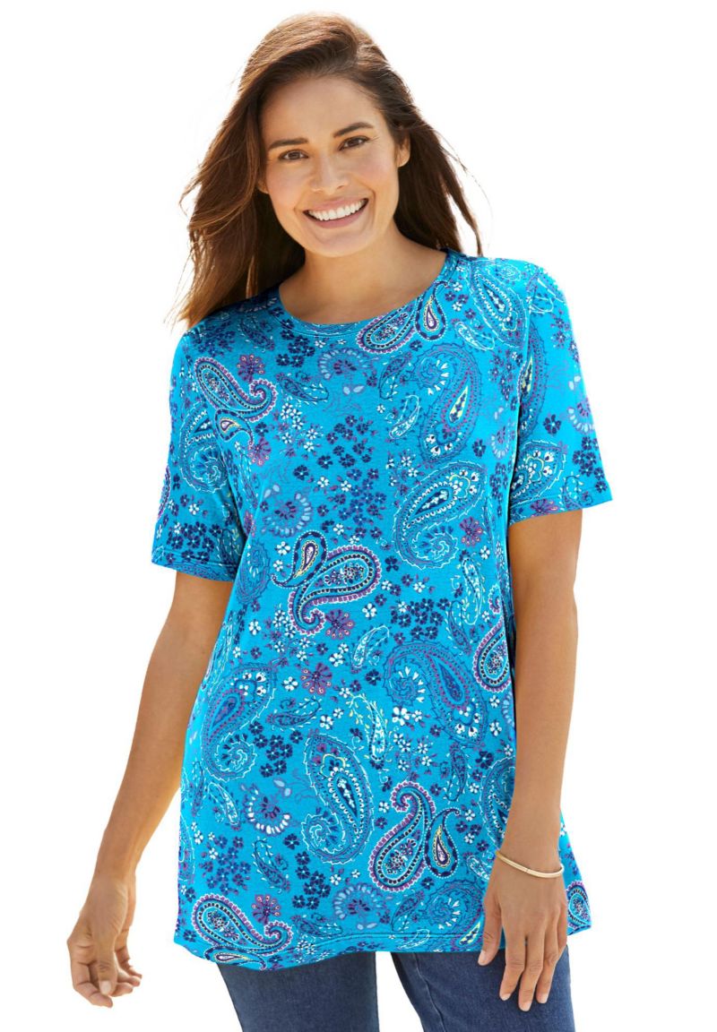 Pretty Бирюзовый Paisley