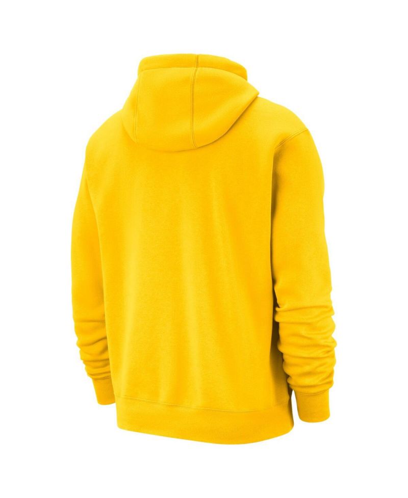 Men's Yellow Cleveland Cavaliers 2025/26 City Edition Remix Essential Logo Club Pullover Hoodie