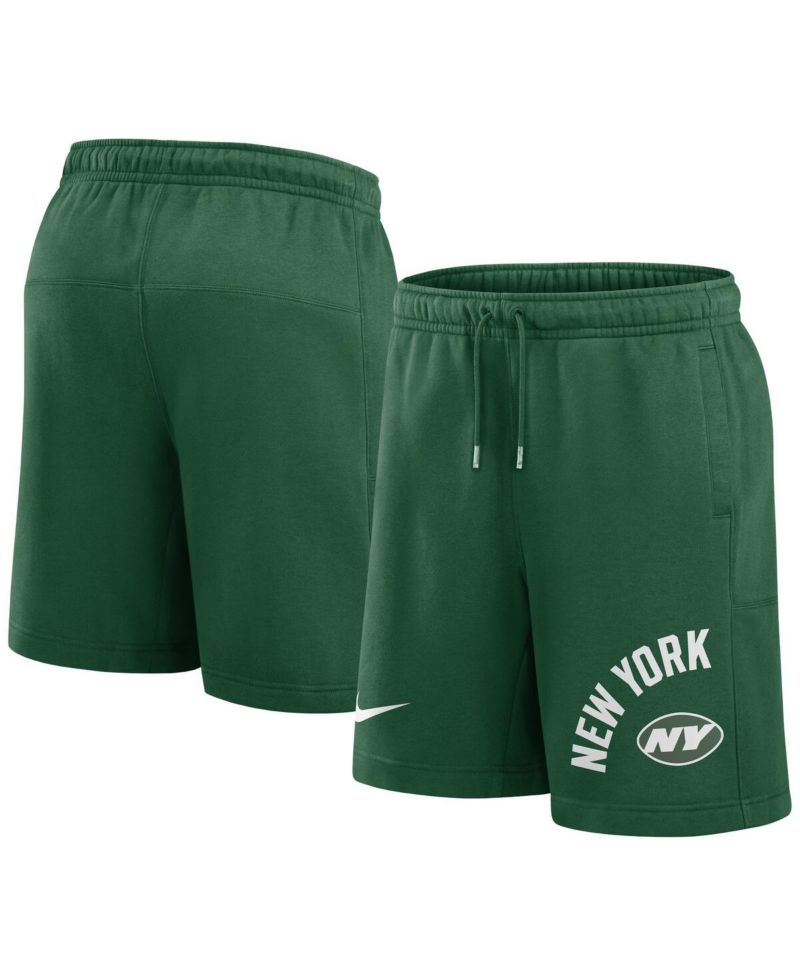 Men's Green New York Jets Arched Kicker Shorts