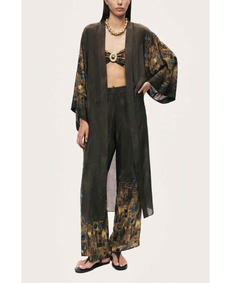 Women's Printed Straight Leg Pants