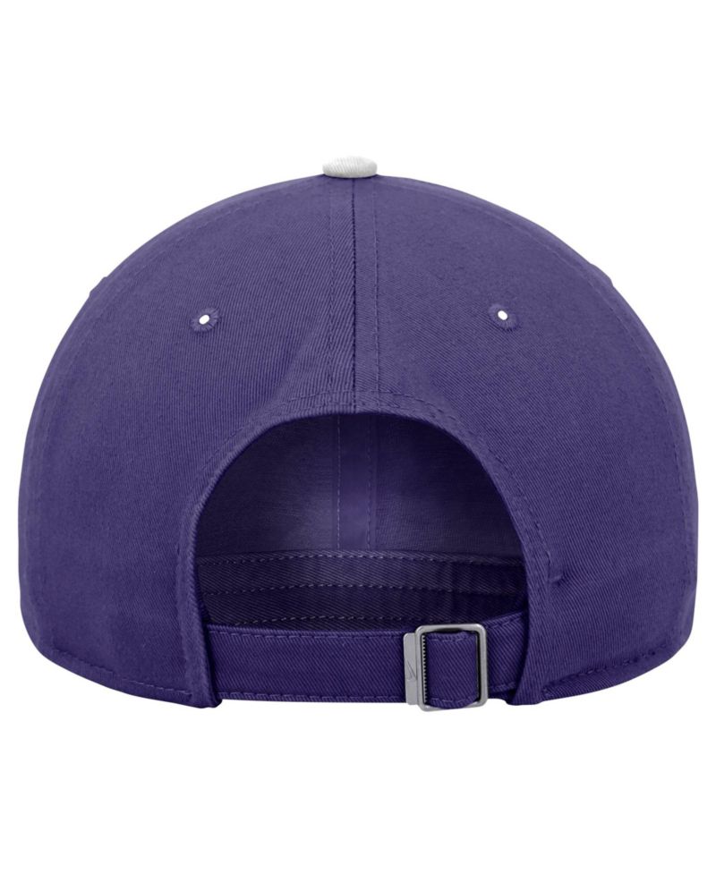 Men's Purple TCU Horned Frogs Color Block Club Adjustable Hat