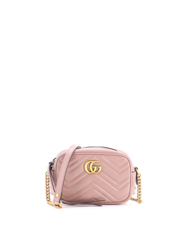 Mini GG Marmont Shoulder Bag Matelasse Leather