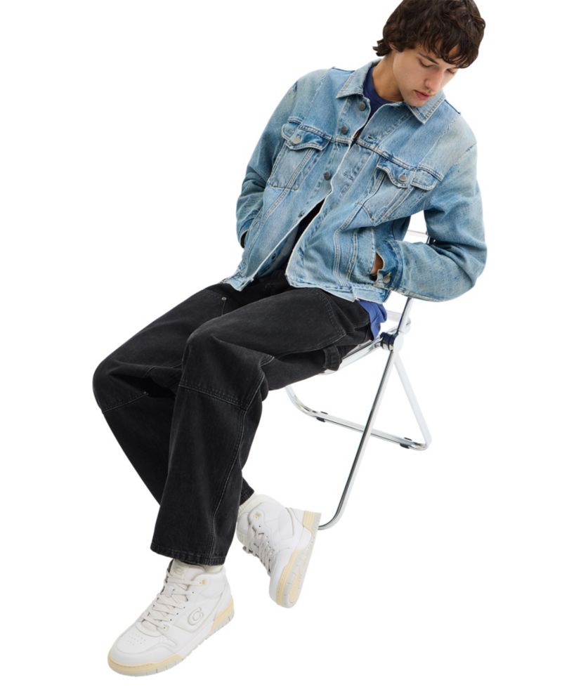 Men's Soho Mid Top Signature Sneakers