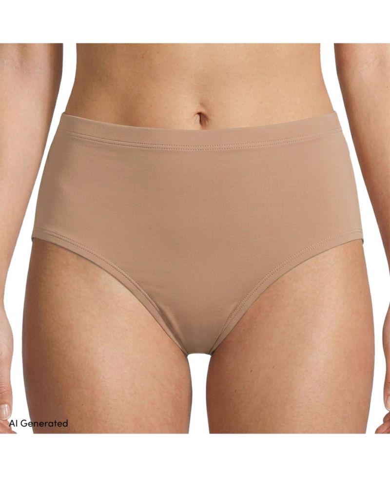 Women's Brief True Solutions Light Weight Microfiber Basics 3 Pack Panties