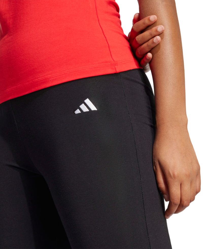 Women's Essentials Small Logo Flared Leggings