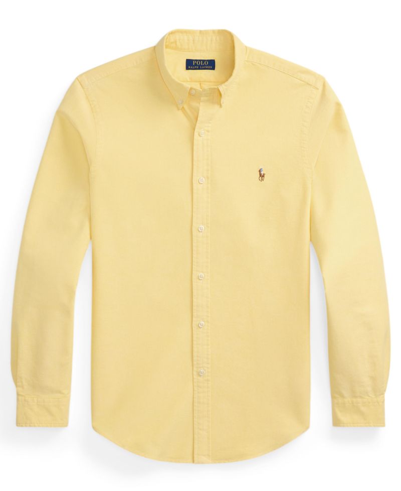 Men's Long-Sleeve Oxford Shirt