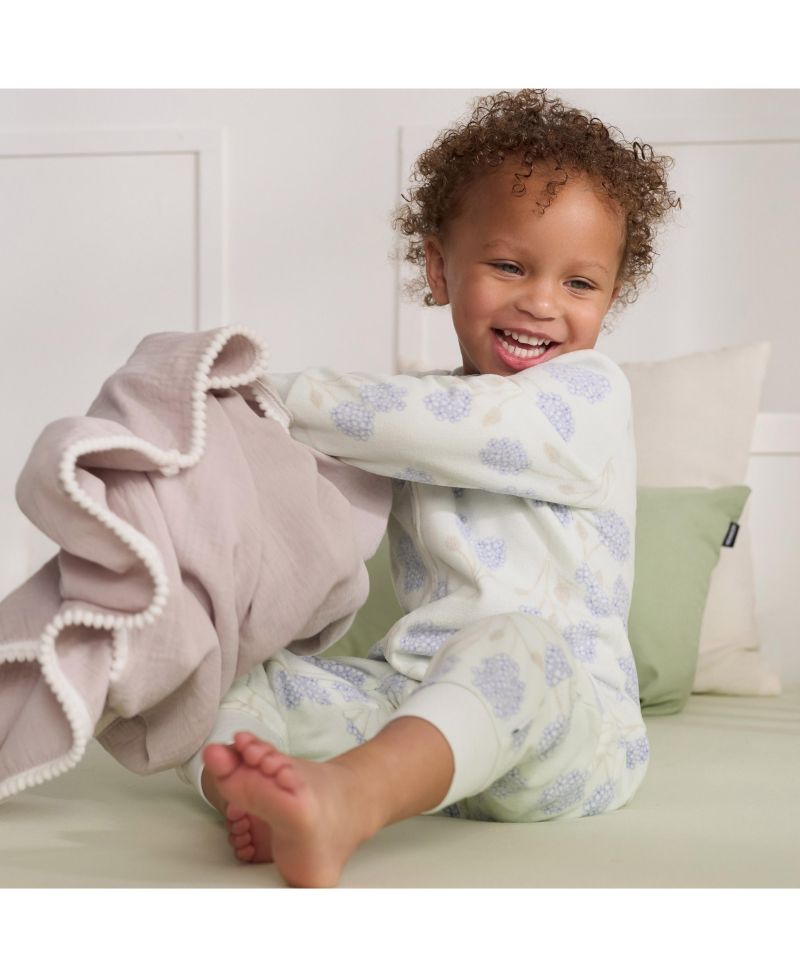 Baby Girls Footless Fleece Pajamas, 3-Pack