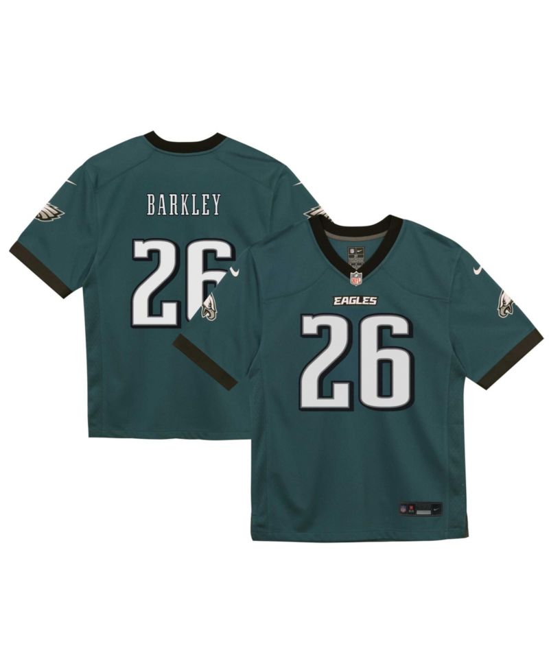 Preschool Saquon Barkley Midnight Green Philadelphia Eagles Team Game Jersey