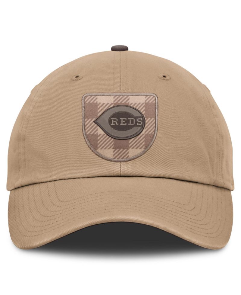 Men's Light Brown Cincinnati Reds Statement Club Adjustable Hat