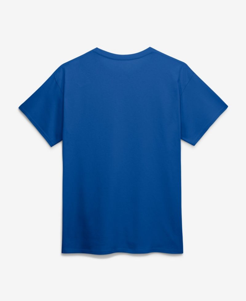Men's Royal Buffalo Bills Cotton Victory Arch T-Shirt