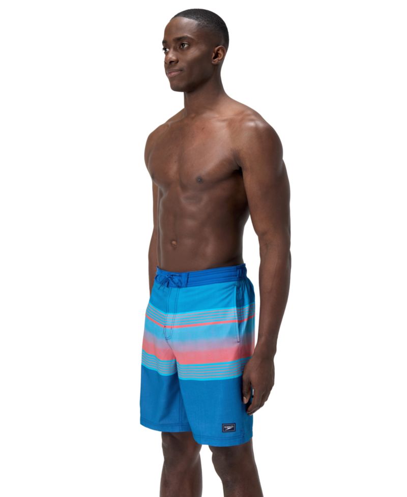 Men's Stripe Bondi Board Shorts, 9" Inseam