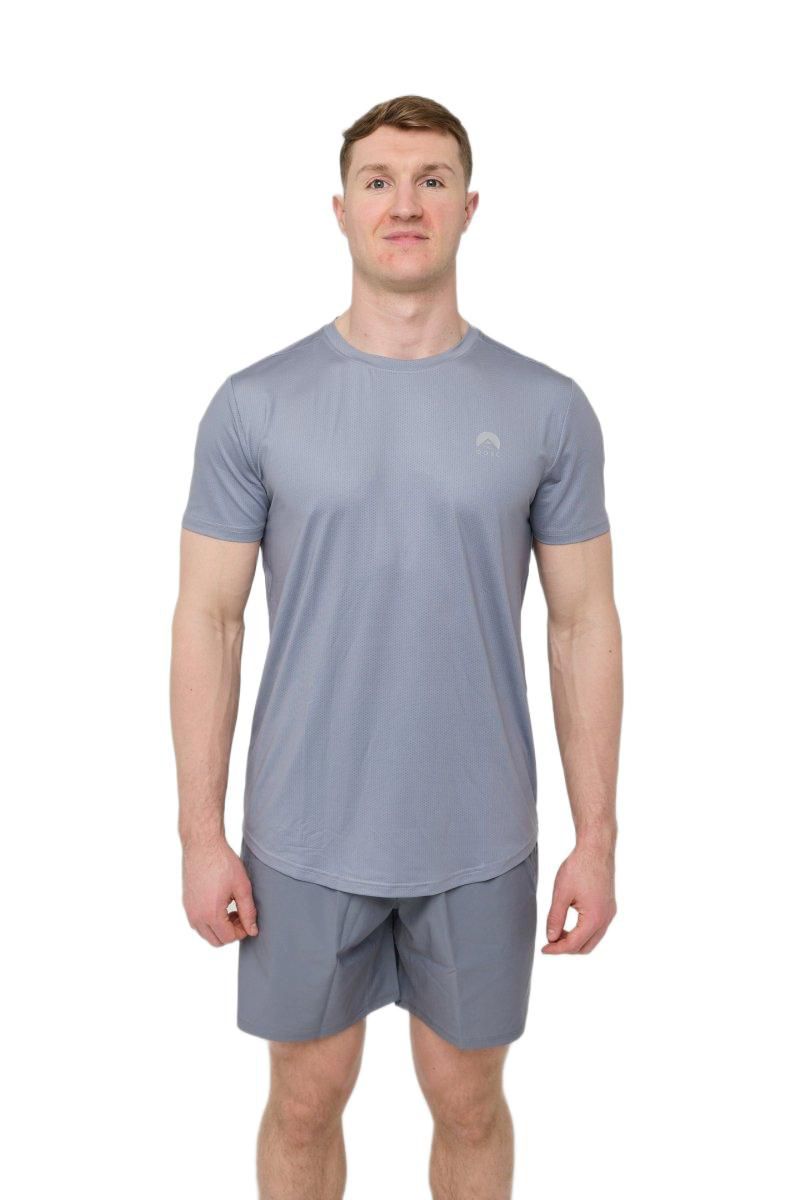 Men's Elite Gym T-Shirt Grey