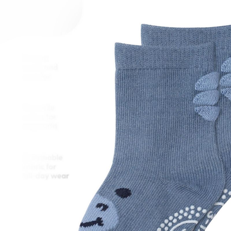 Baby Boys 12pk Cotton Socks, Blue/Grey