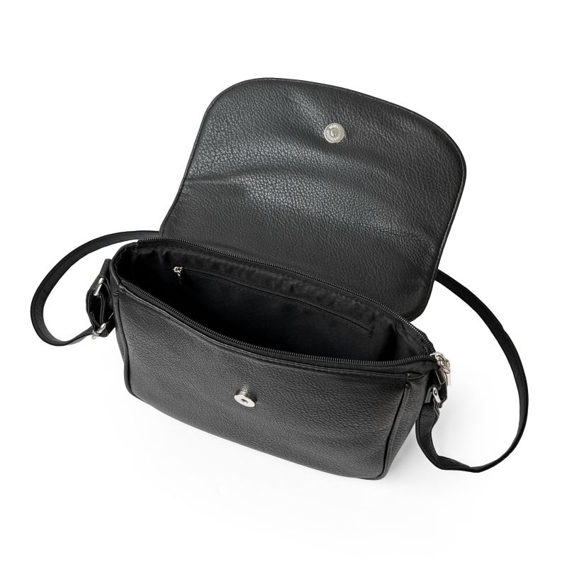 Ladies Crossbody Bag with Front Flap