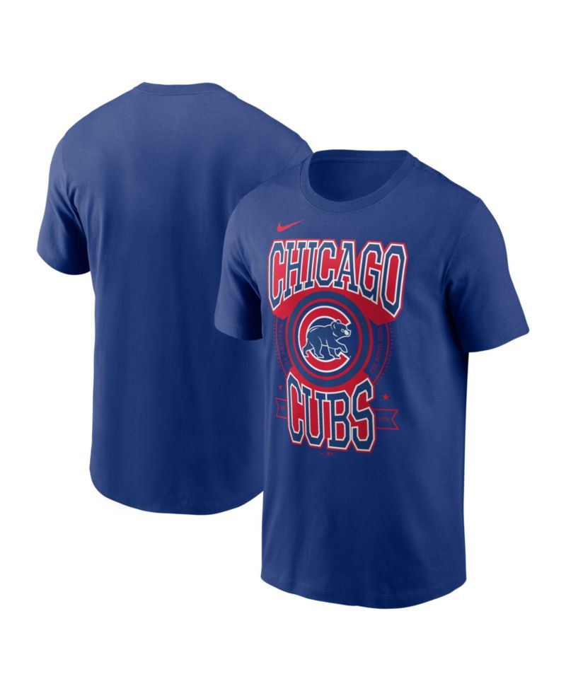 Men's Royal Chicago Cubs Local T-Shirt