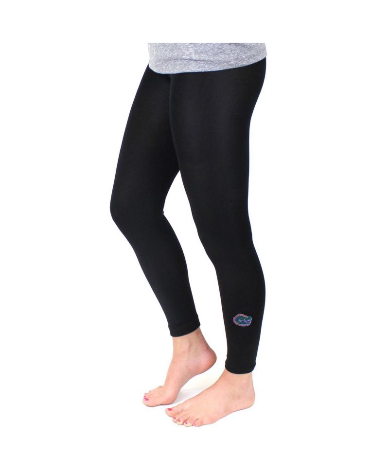 Women's Black Florida Gators Fleece Leggings