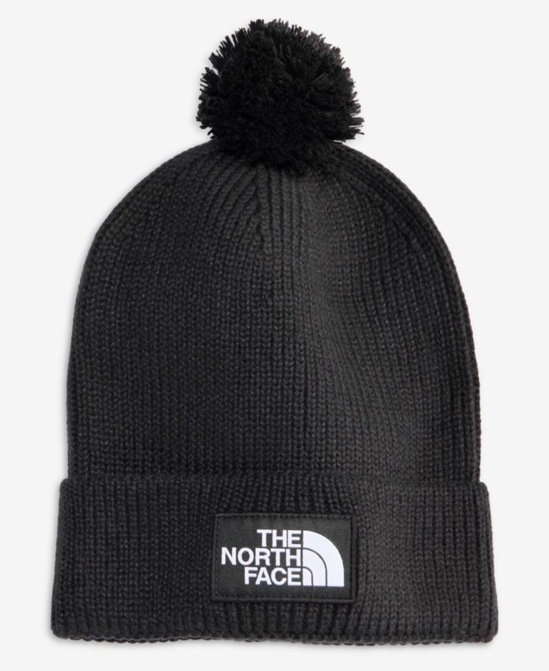 Men's Logo Box Pom Beanie