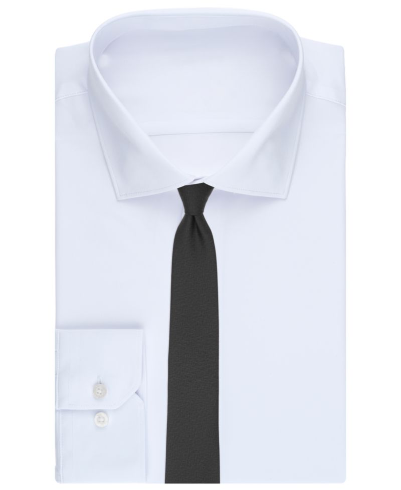 Men's Chevron Tonal Solid Pattern Tie