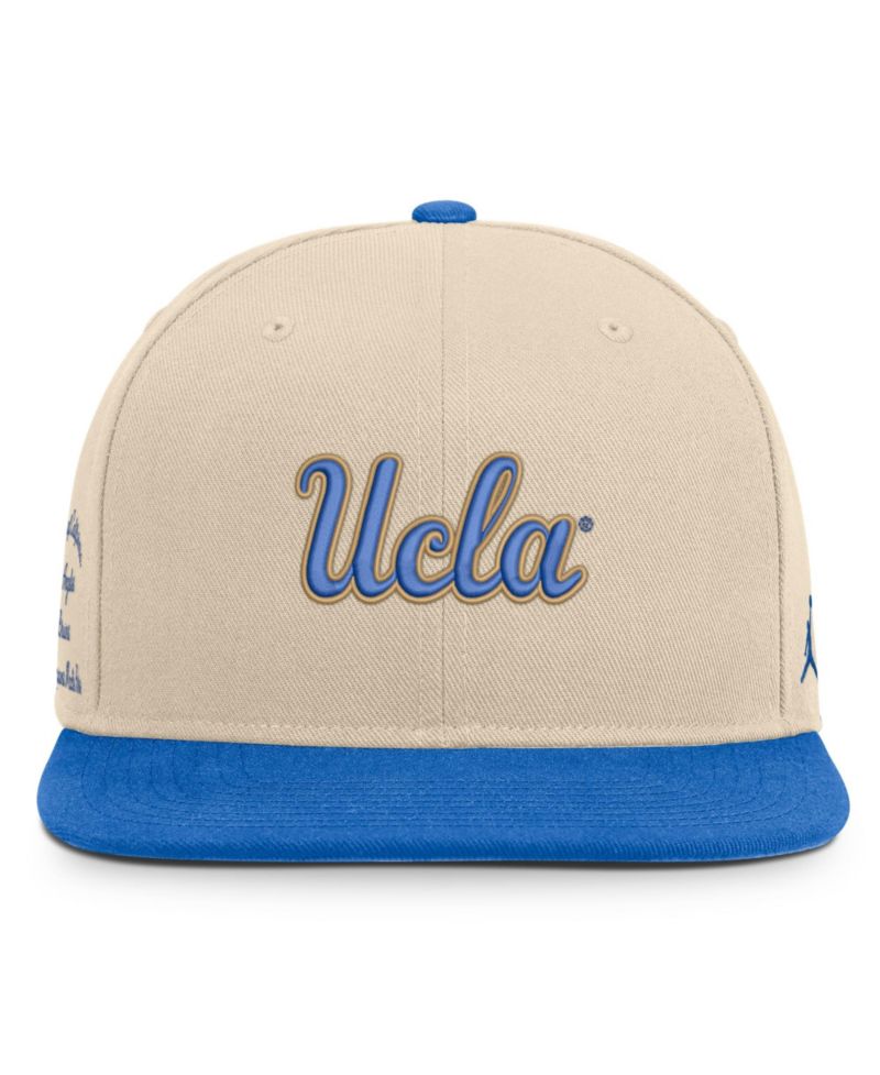 Men's and Women's Natural/Blue UCLA Bruins Campus Prep Snapback Hat