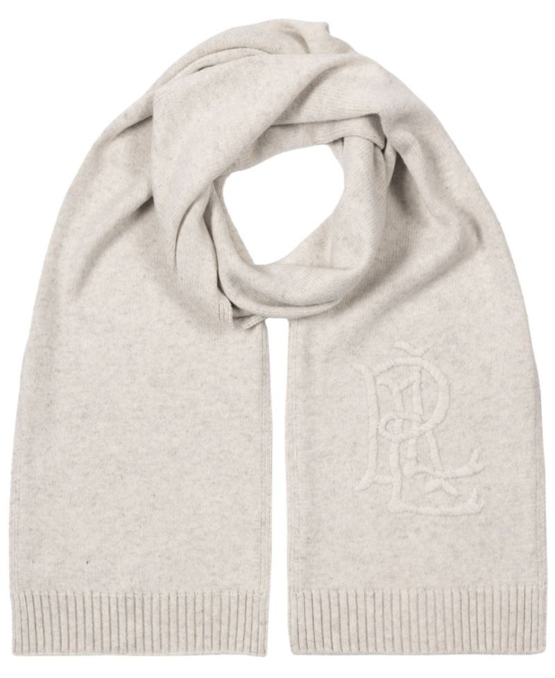 Embroidered Logo Scarf
