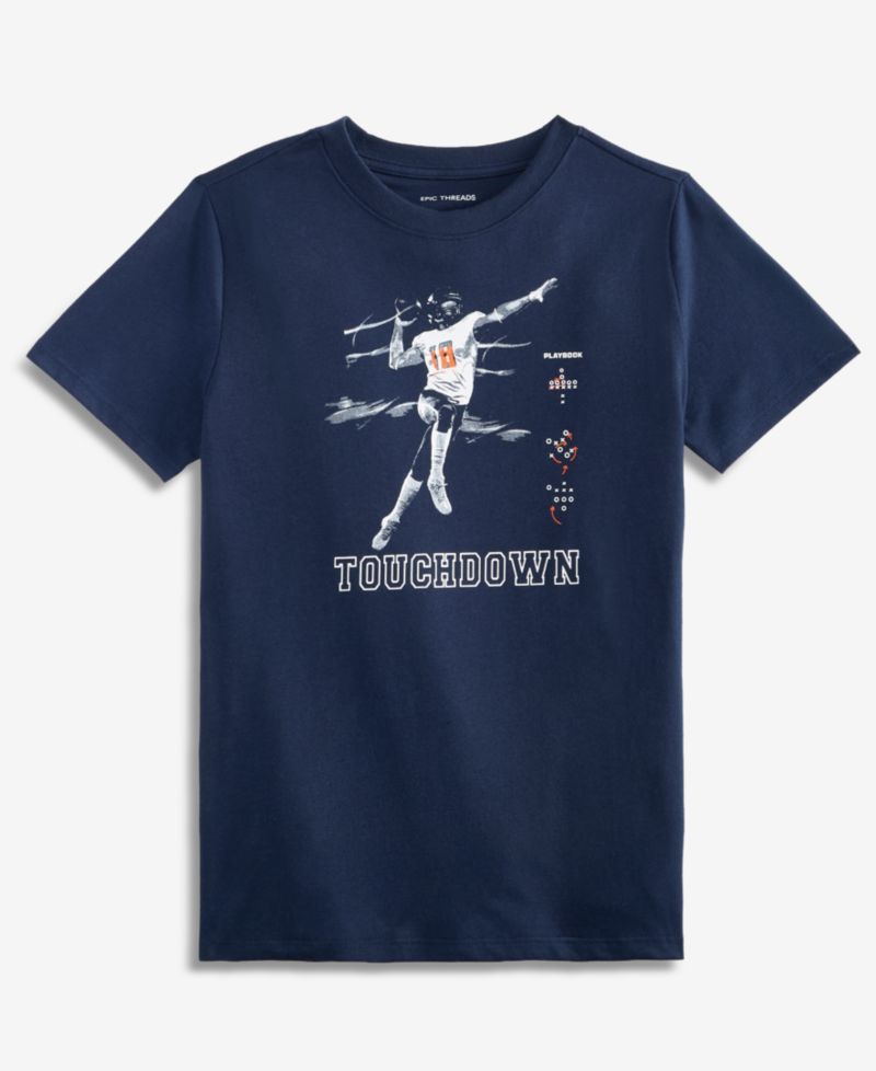 Boys' XS-XL Short-Sleeve Touchdown T-Shirt