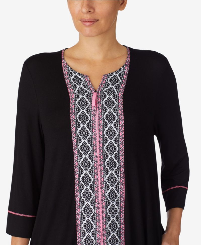Women's Short Zip Front Robe