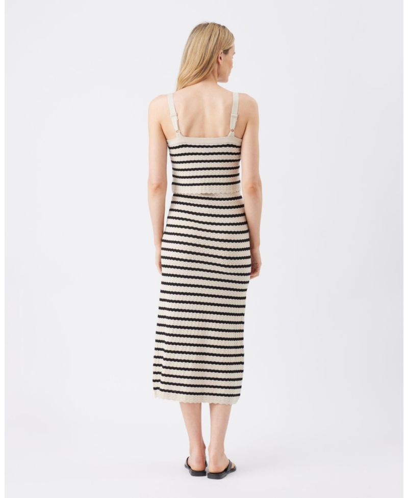 Maternity Ripe Pointelle Knit Nursing Dress