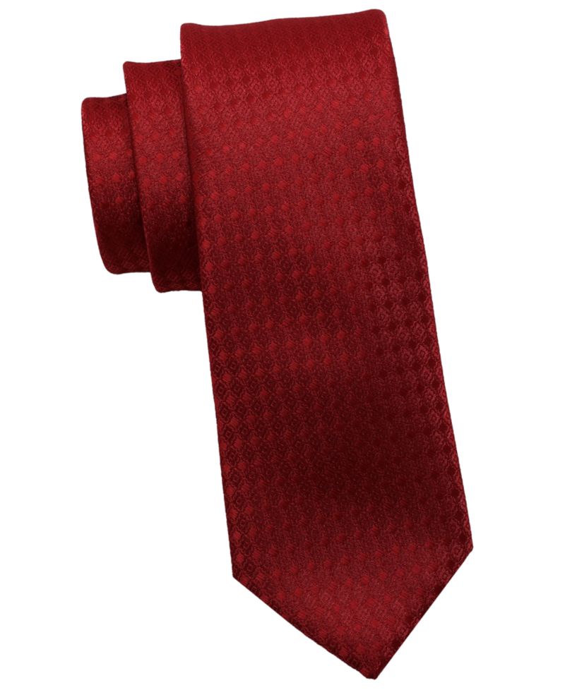 Men’s Textured Solid Necktie