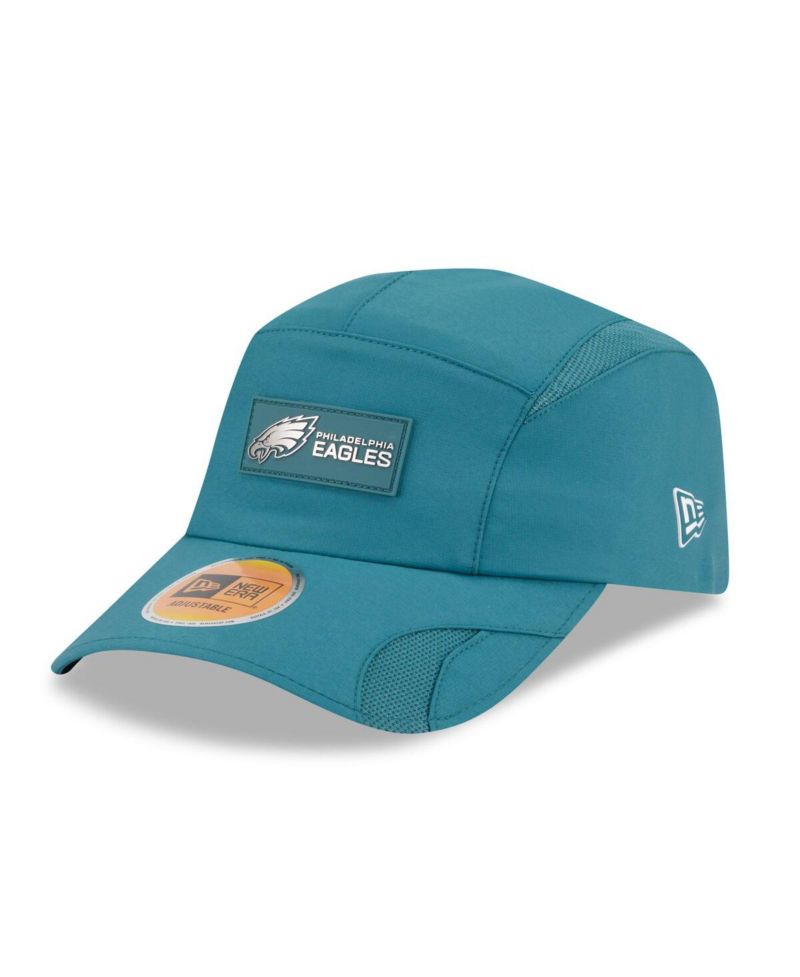 Men's Midnight Green Philadelphia Eagles 2025 Sideline Runner Adjustable Hat