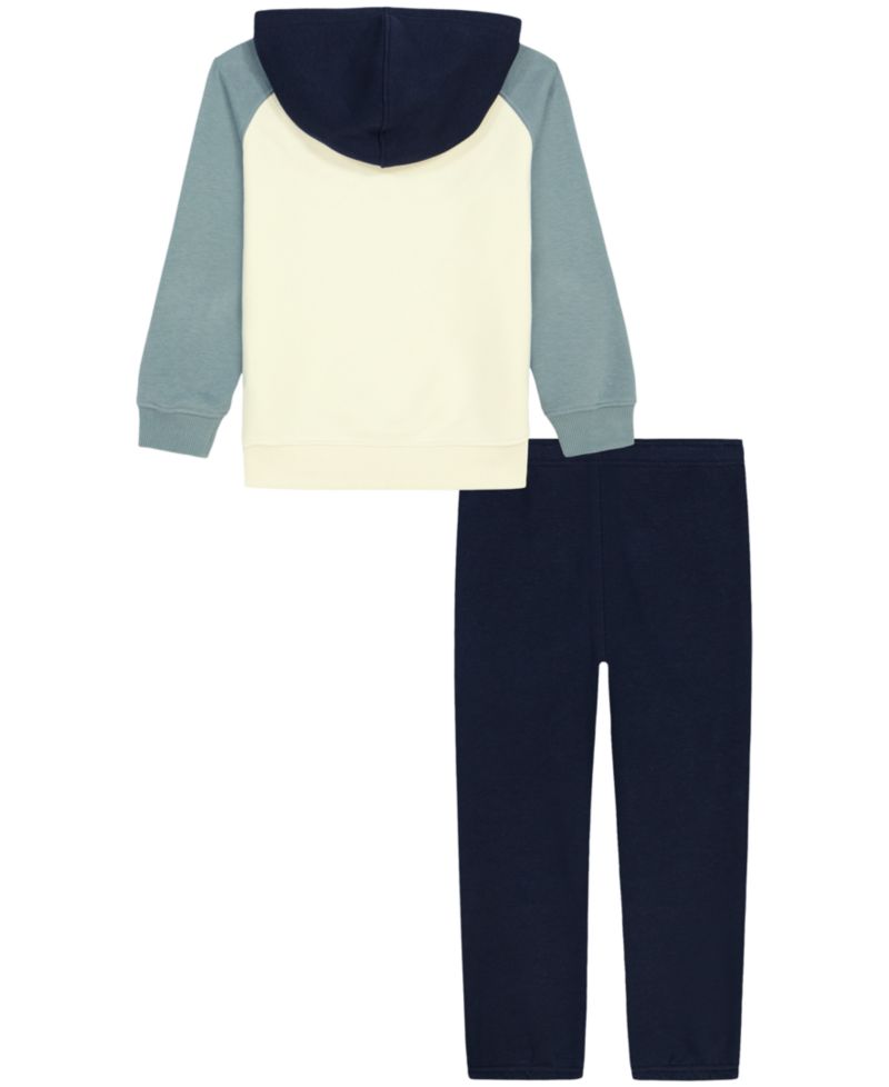 Boys' 2T-7 Cotton-Blend Fleece Hoodie and Joggers, 2-Piece Set