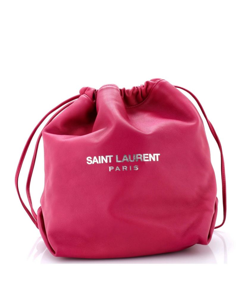 Large Teddy Bucket Bag Leather