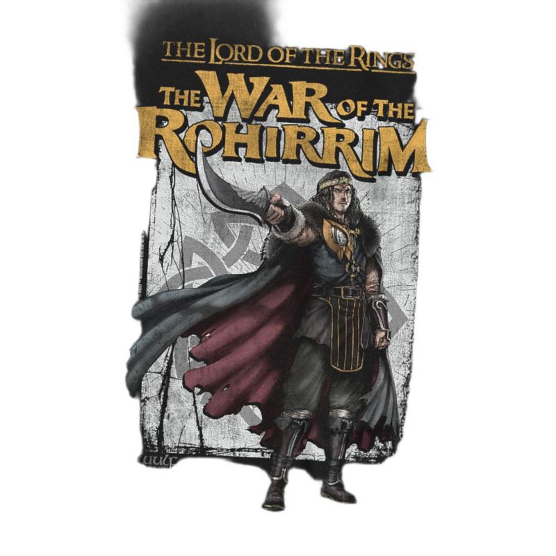 Men's War Of The Rohirrim Wulf Homage T-Shirt
