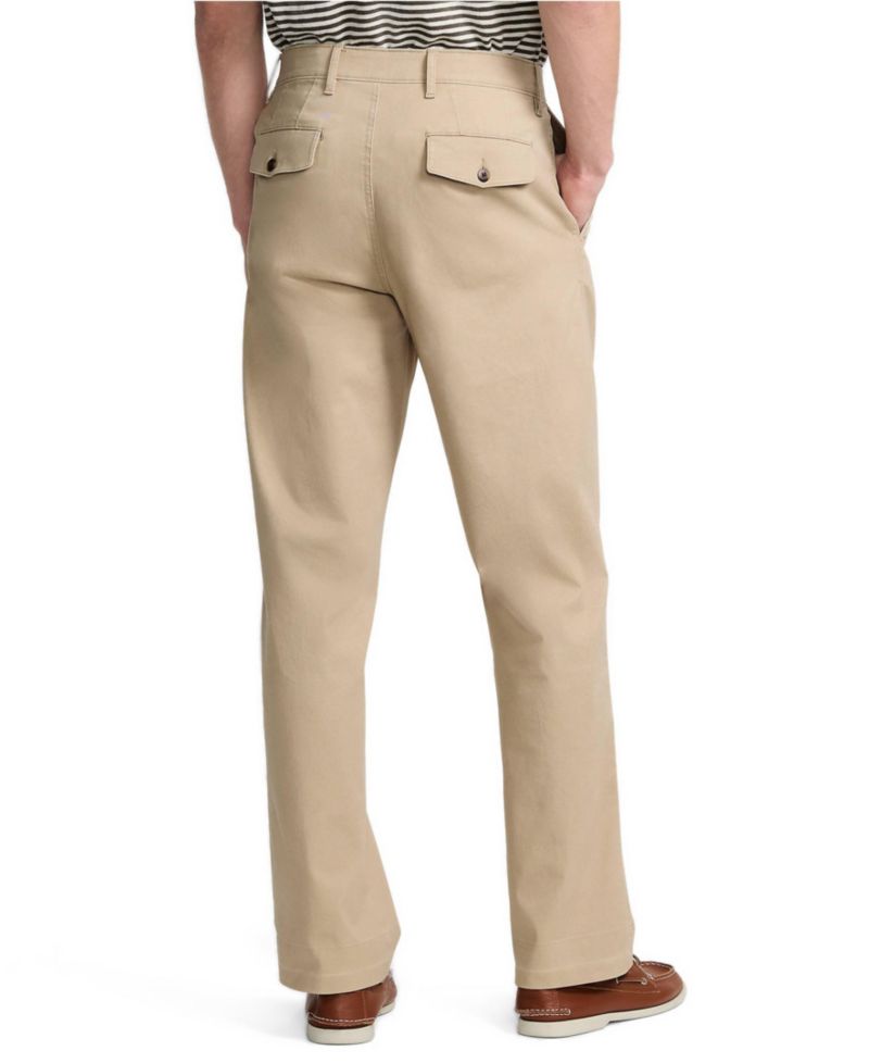 Men's Knockabout Comfort Waist Relaxed Fit Pleated Front Chino Pant