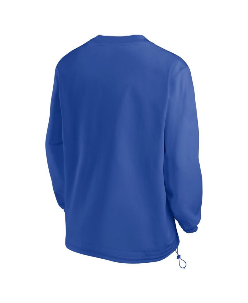 Men's Royal Florida Gators 2024 Sideline Pullover Windshirt
