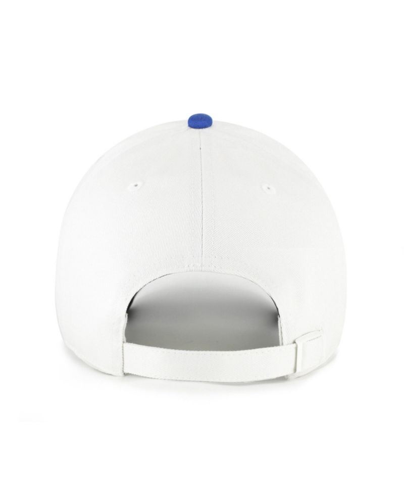 Men's '47 White/Royal Kentucky Wildcats Contemporary Basics Two Tone Clean Up Adjustable Hat