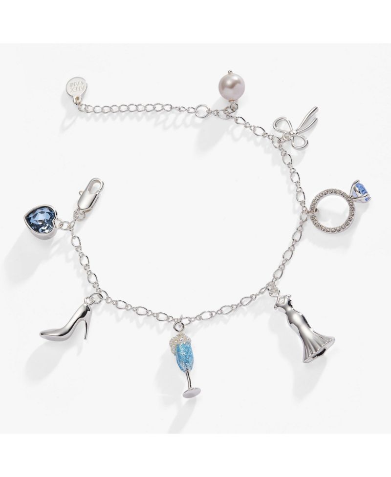 Bridal Multi Charm Bracelet